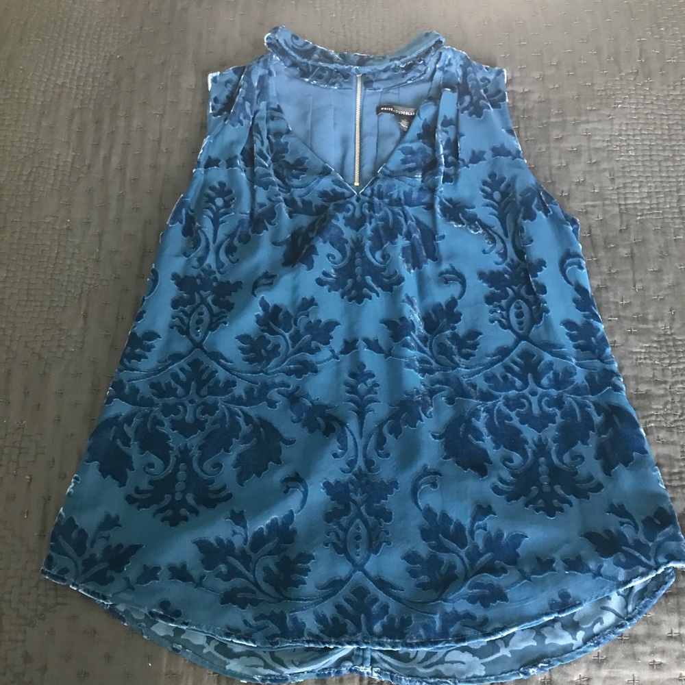 Fabulous WHBM Jewel Toned Blouse!